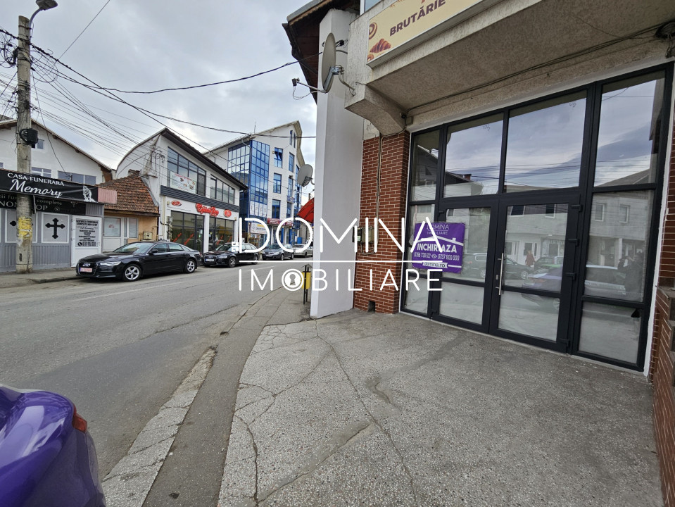 Închiriere spațiu comercial stradal, parter, zona Pieței 9 Mai