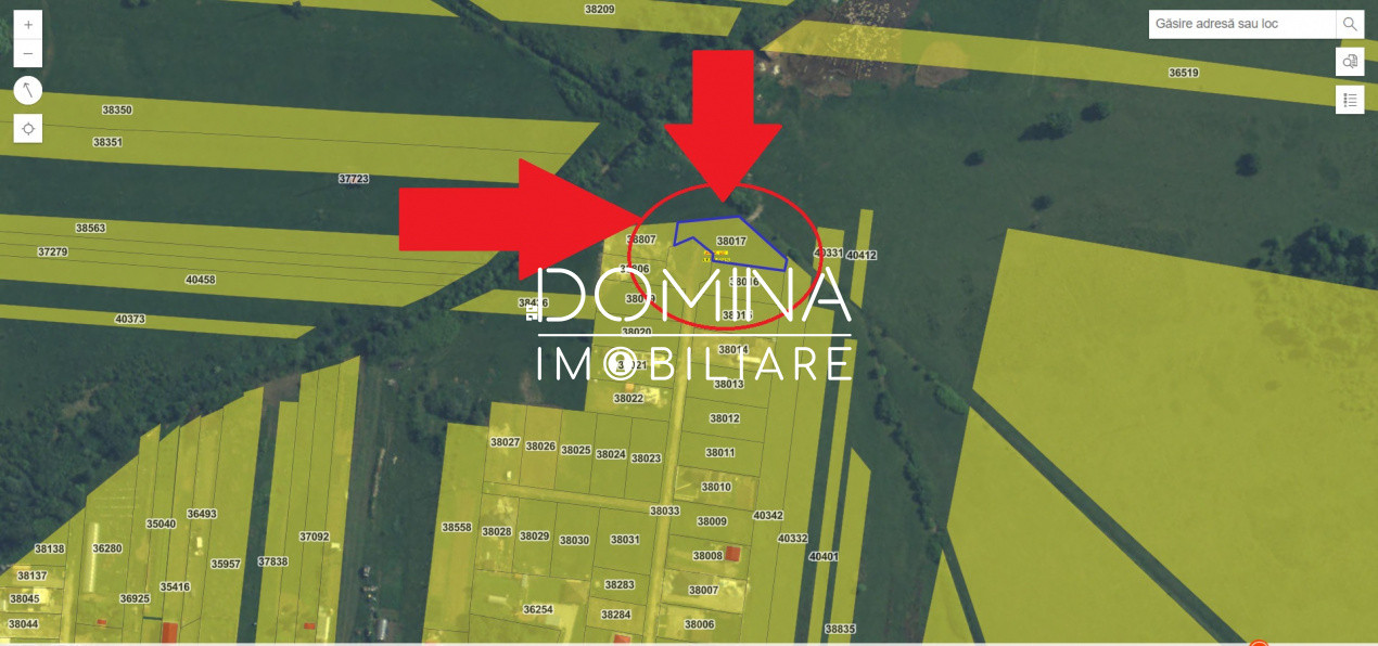 Vânzare teren intravilan împrejmuit - zonă liniștită, Drăguțești