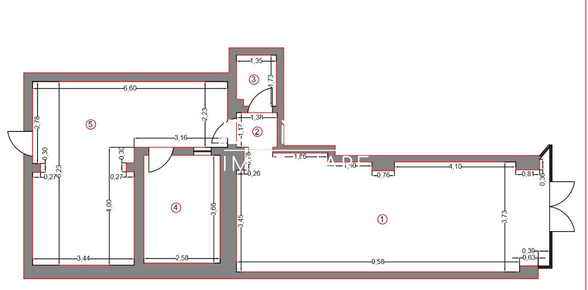 Închiriere spațiu comercial *82 mp-dublu acces* str. Victoriei - zona pietonală 