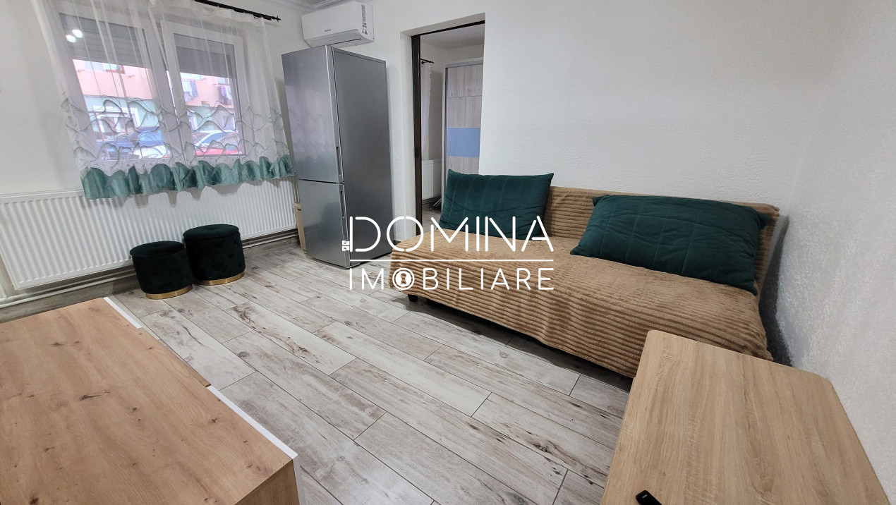 Închiriere apartament 2 camere, mobilat complet, parter, Strada Minerilor