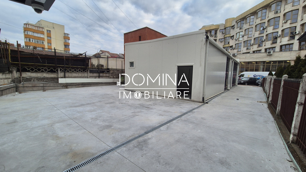 Închiriere spațiu nou - central - 120 mp - trafic intens - 5 locuri de parcare