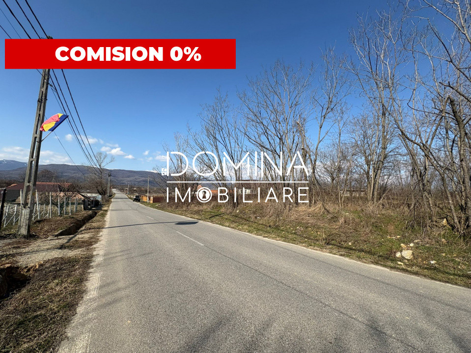 Vânzare teren cu dublă deschidere, situat în comuna Lelești, sat Lelești