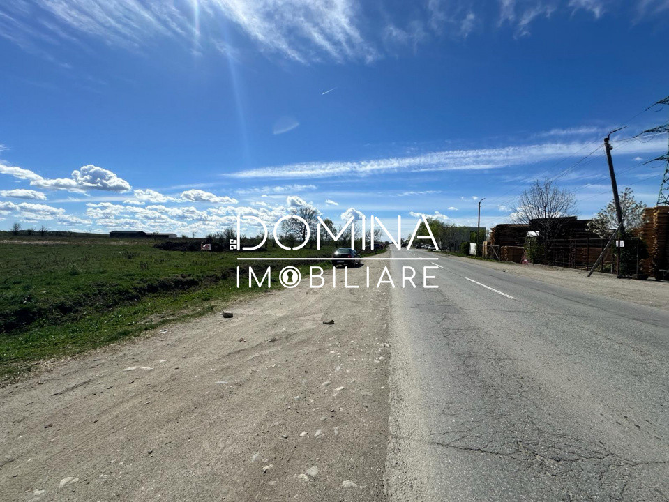 Vânzare teren intravilan 10.339 mp cu PUZ*dublă deschidere* - strada Narciselor 
