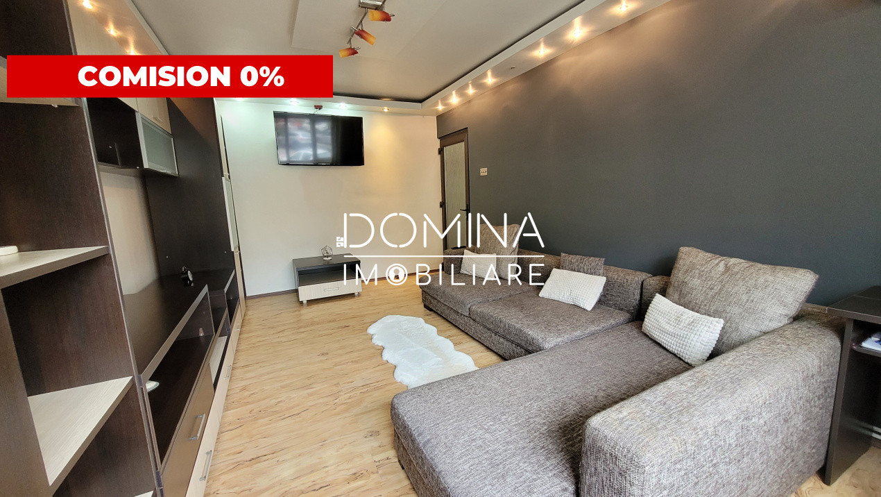 Vânzare apartament 2 camere, modern,  vizavi de Liceul ”Ecaterina Teodoroiu” 