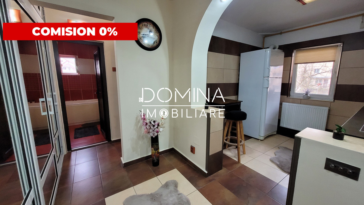 Vânzare apartament 2 camere, modern,  vizavi de Liceul ”Ecaterina Teodoroiu” 