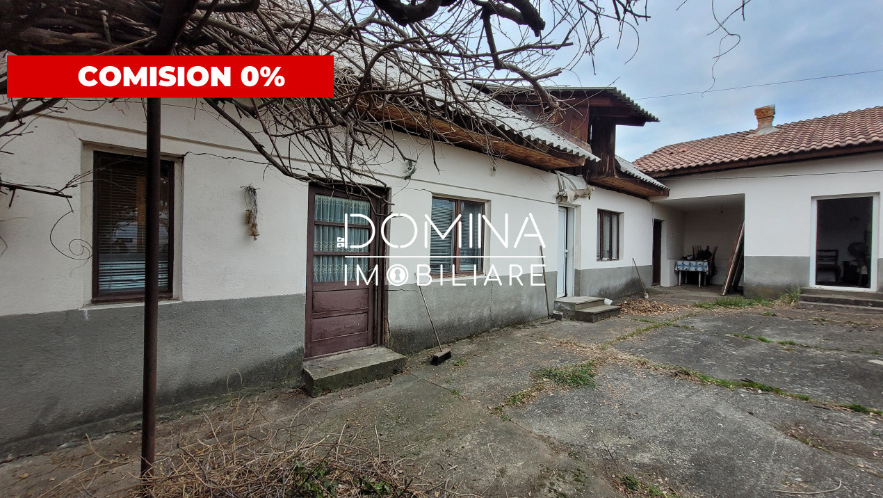 Vânzare teren+casă renovabilă, locație deosebită,  în Mușetești, Gorj