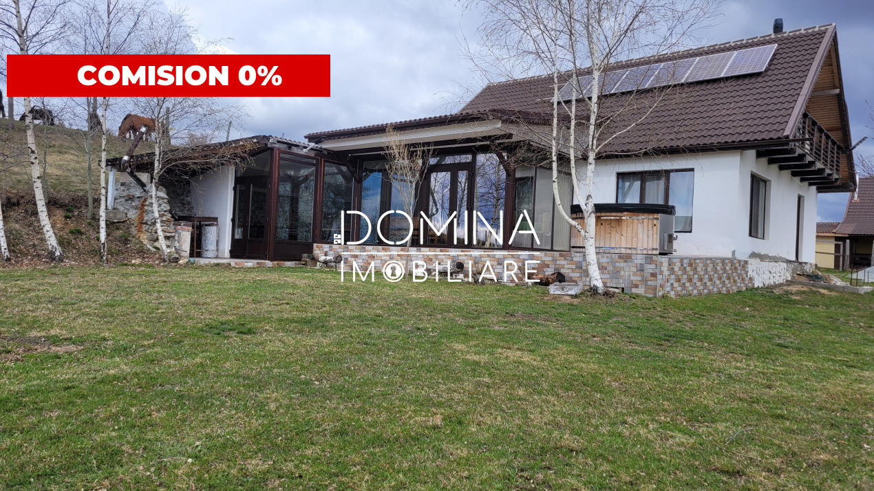 Vânzare casă de vacanță autonomă, priveliște spectaculoasă, Bumbești Jiu - Plai