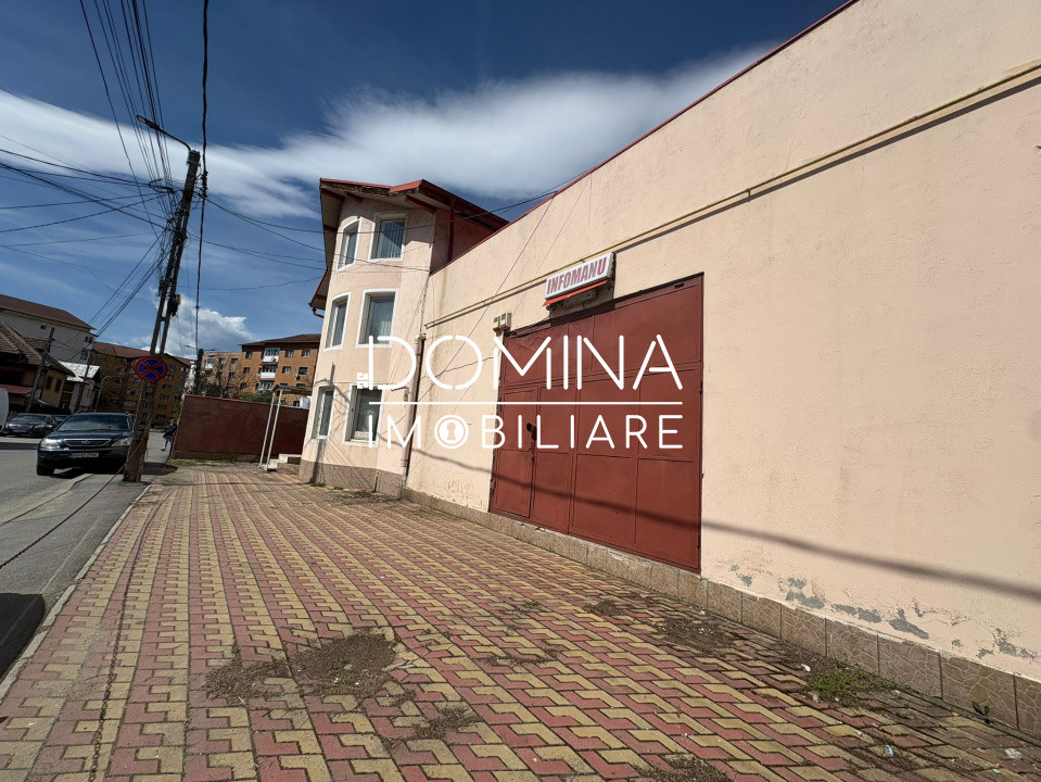 Oportunitate investiție – clădire comercială + hală, strada I.L. Caragiale