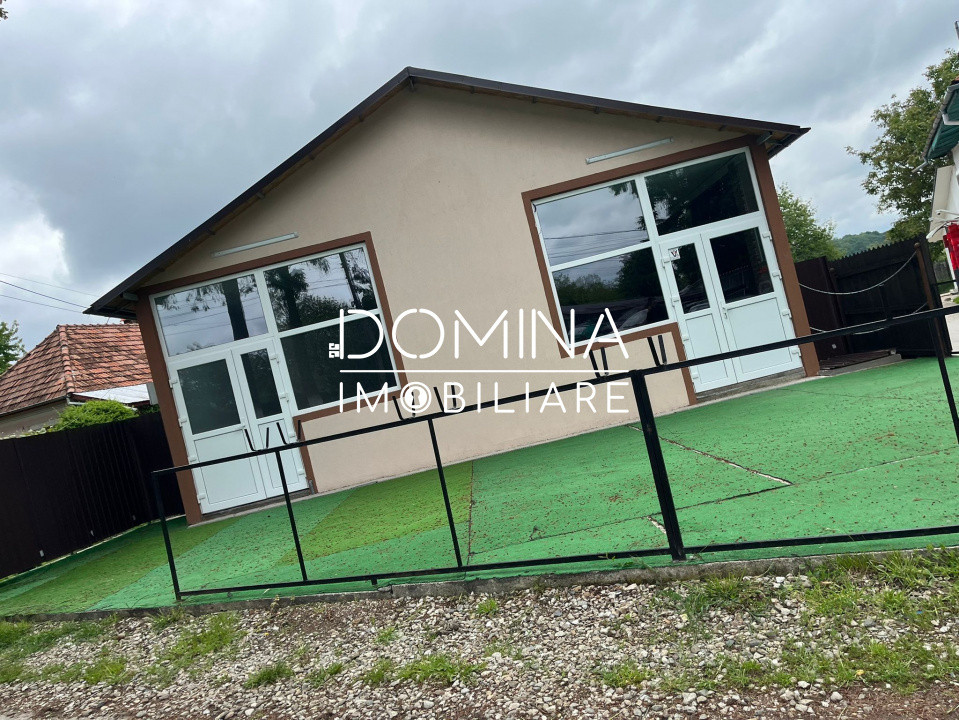 Închiriere spațiu comercial 80 mp + terasă 60 mp, Polovragi zonă turistică