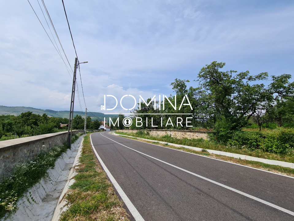 Vânzare teren *17,8 ha - front stradal 40 m.l.* Comuna Runcu - Sat Dobrița