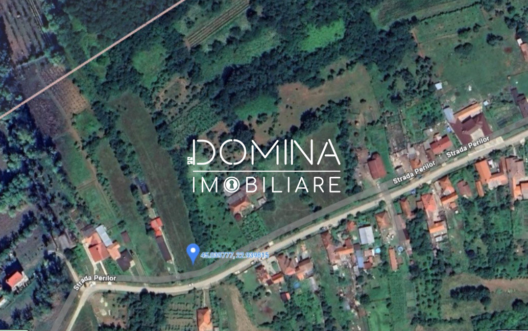 Teren 2.948 mp, ideal construcție – oraș Tismana, strada Perilor