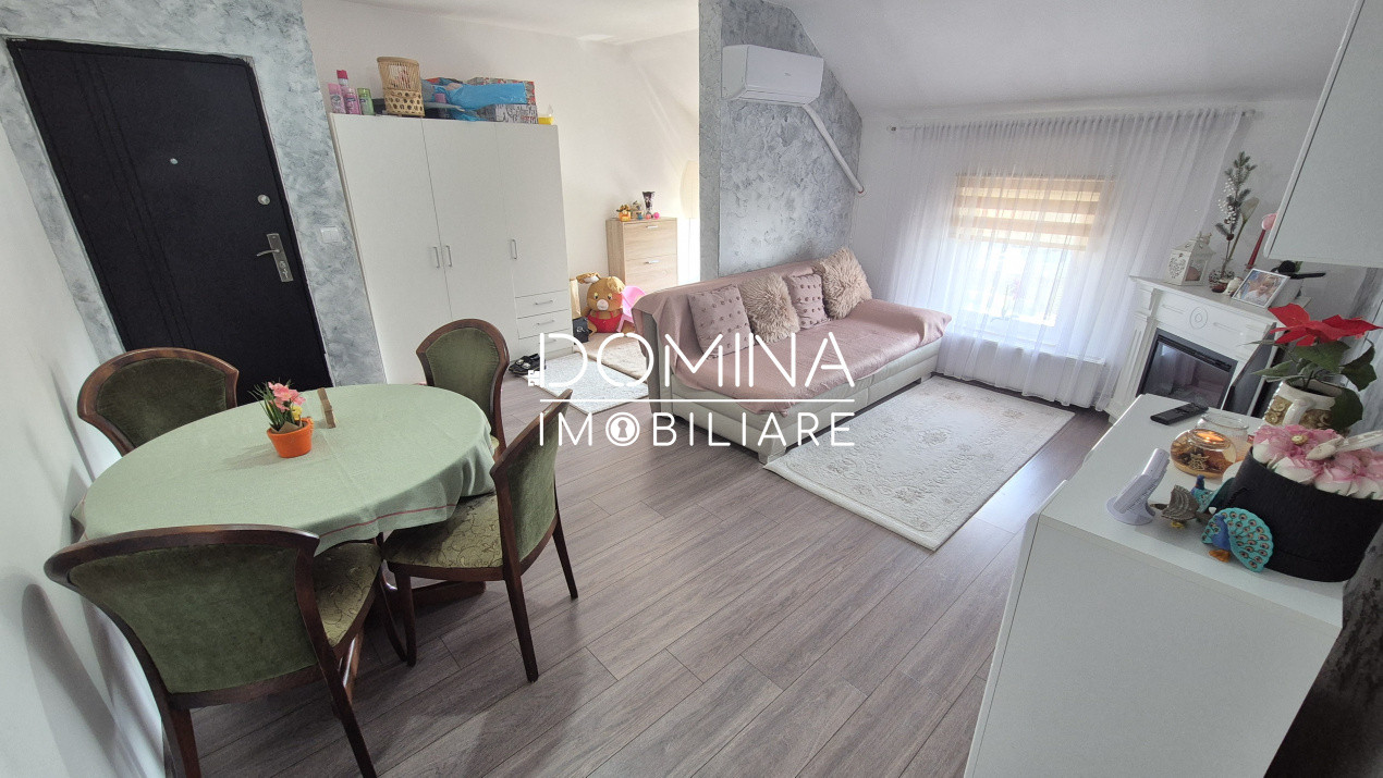Vânzare apartament 2 camere 54 mp *mobilat și utilat* - cartier Romanești
