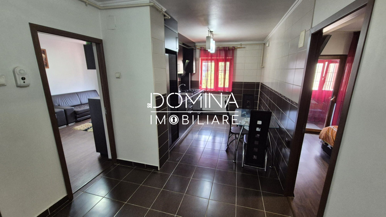 Vânzare apartament 2 camere, et.1, mobilat/utilat, în Târgu Jiu, zona 8 Mai