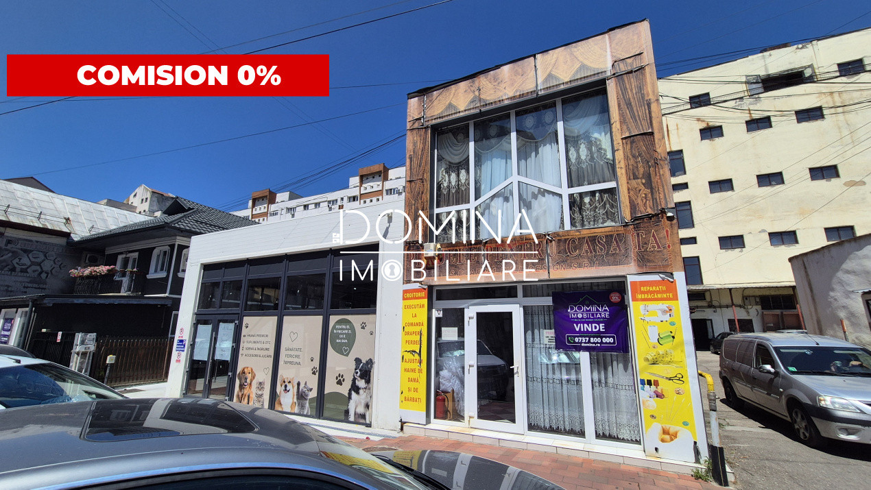 Spațiu comercial | 100 mp | P+1 | Strada Siretului | Vizibilitate stradală