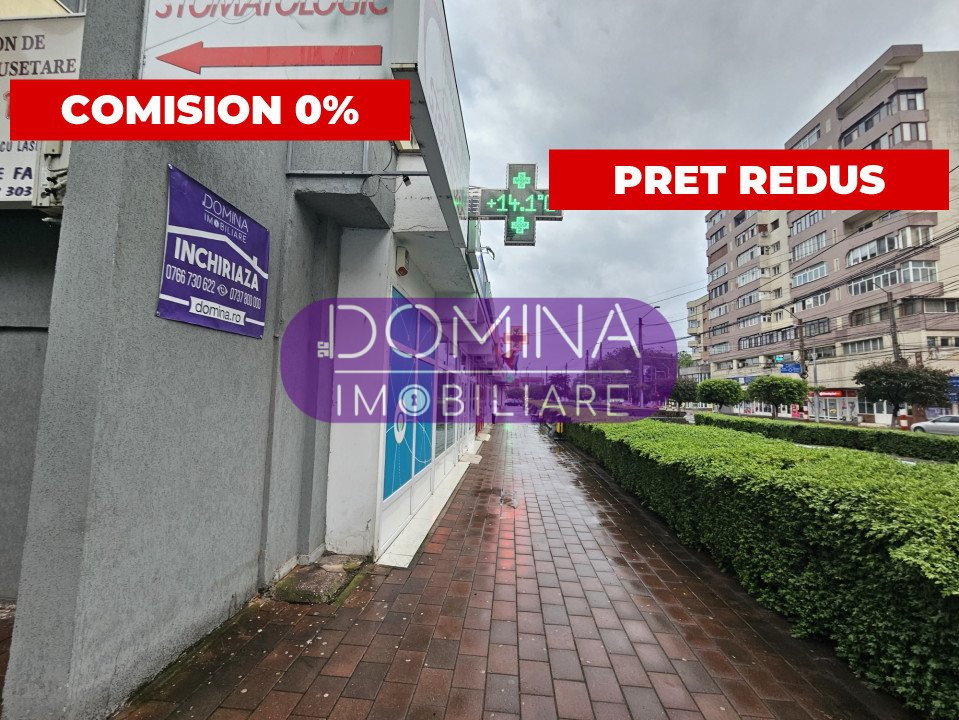 Închiriere spațiu comercial situat în Târgu Jiu - zona  Unirii