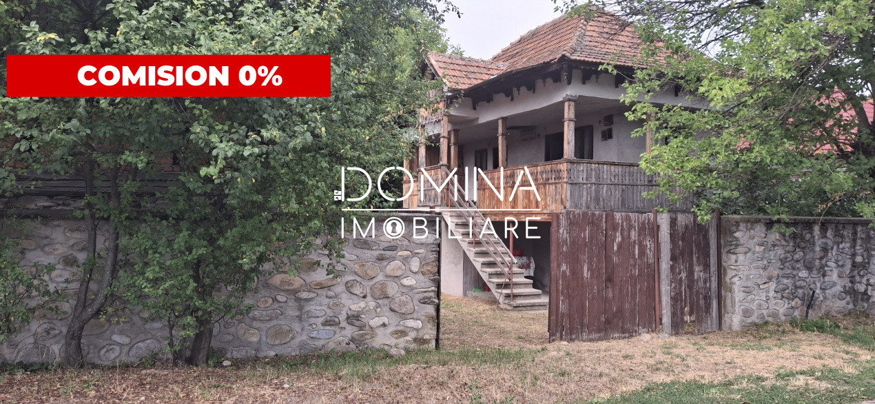 Vânzare casă – sat Bălcești, com. Bengești-Ciocadia – teren generos 6.770 mp