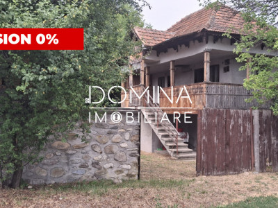 Vânzare casă – sat Bălcești, com. Bengești-Ciocadia – teren generos 6.770 mp