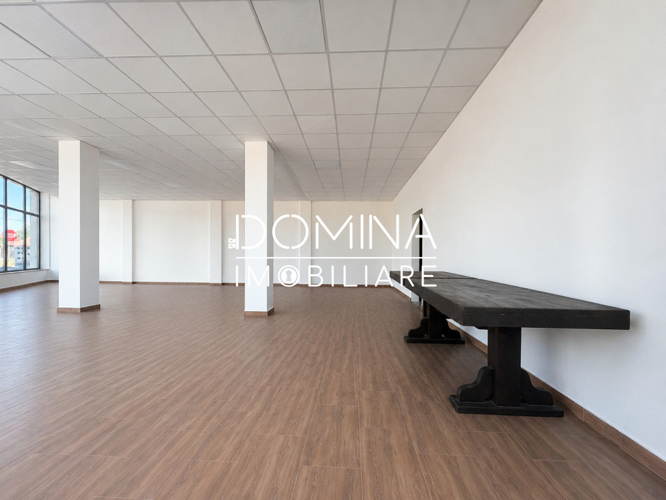Închiriere spațiu comercial 263 mp cu piscină interioară – DN 66, Romanești