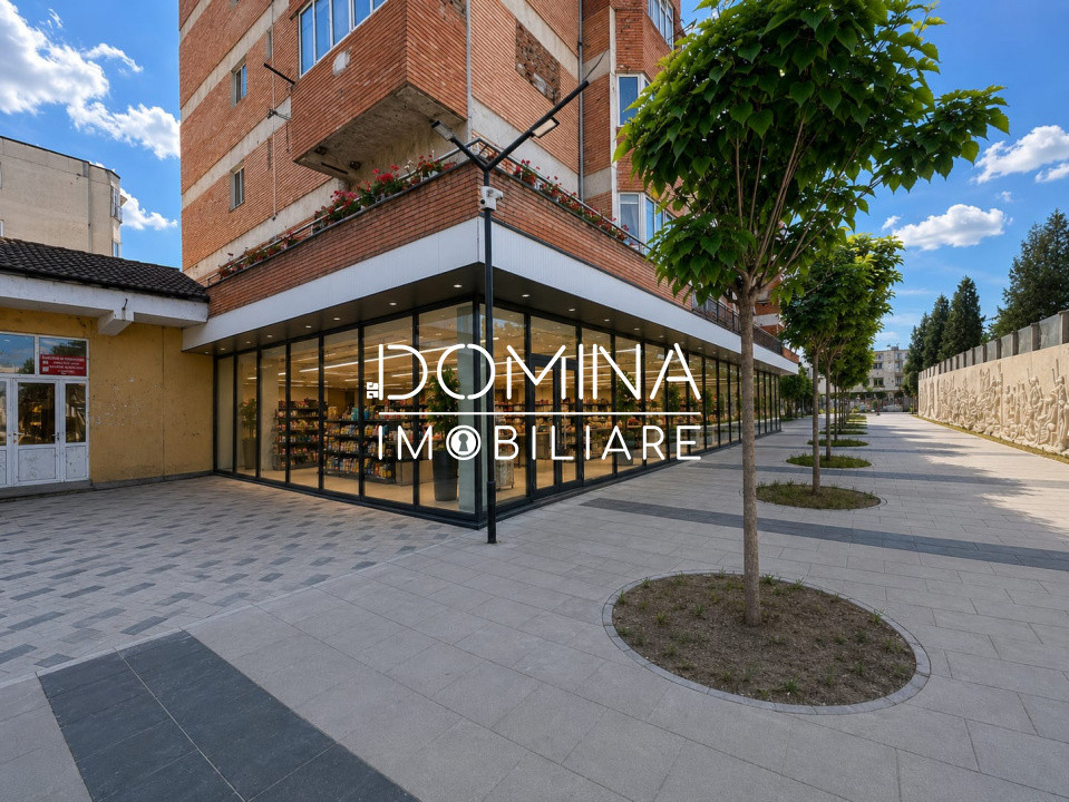 370 mp pentru afacerea ta | Centru pietonal Rovinari | Vitrină 48 m.l 