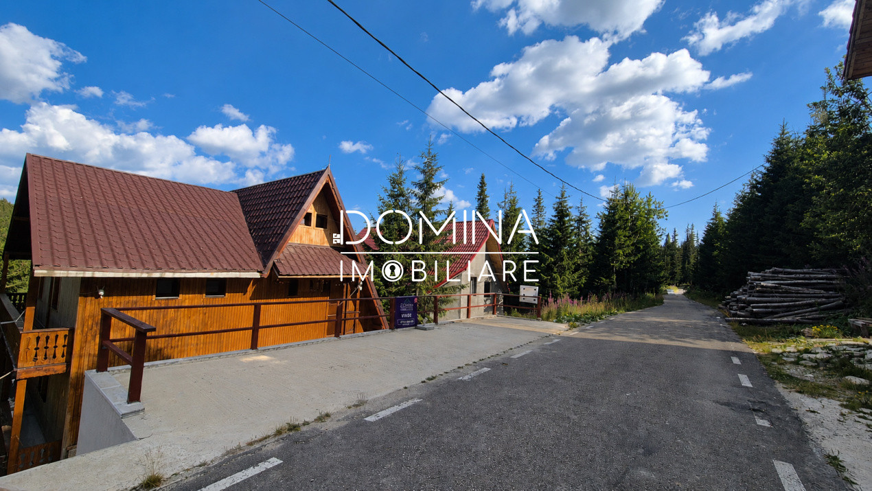 Vânzare casă de vacanță mobilată/utilată – stațiunea montană Rânca, str. Pădurii