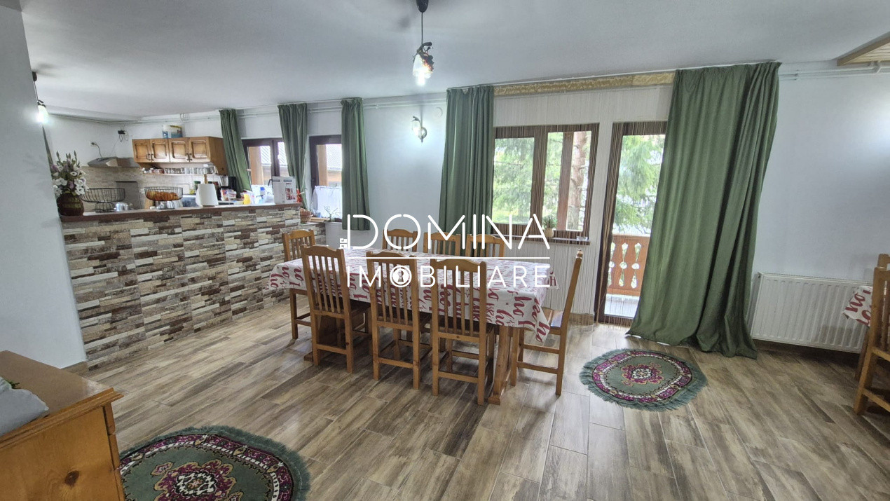 Vânzare casă de vacanță mobilată/utilată – stațiunea montană Rânca, str. Pădurii