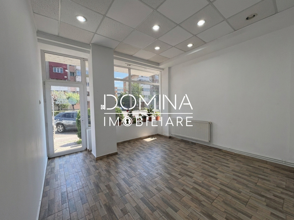 Închiriere spațiu comercial stradal – 35 mp – strada Victoriei – Târgu Jiu