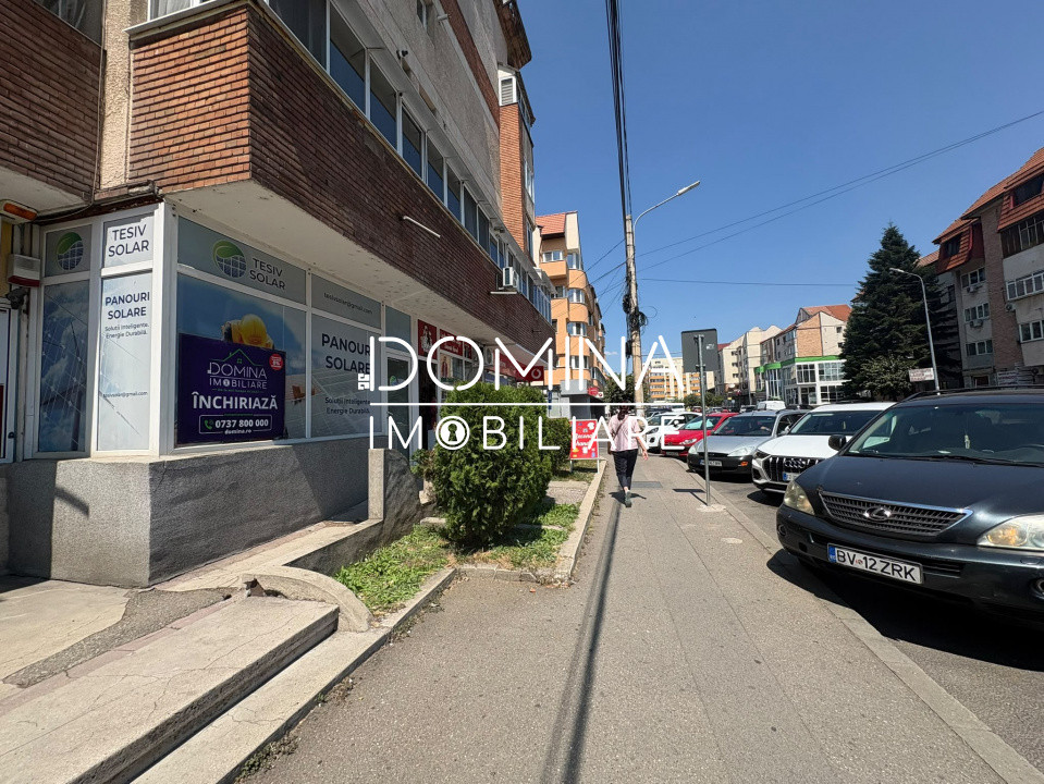 Închiriere spațiu comercial stradal – 35 mp – strada Victoriei – Târgu Jiu