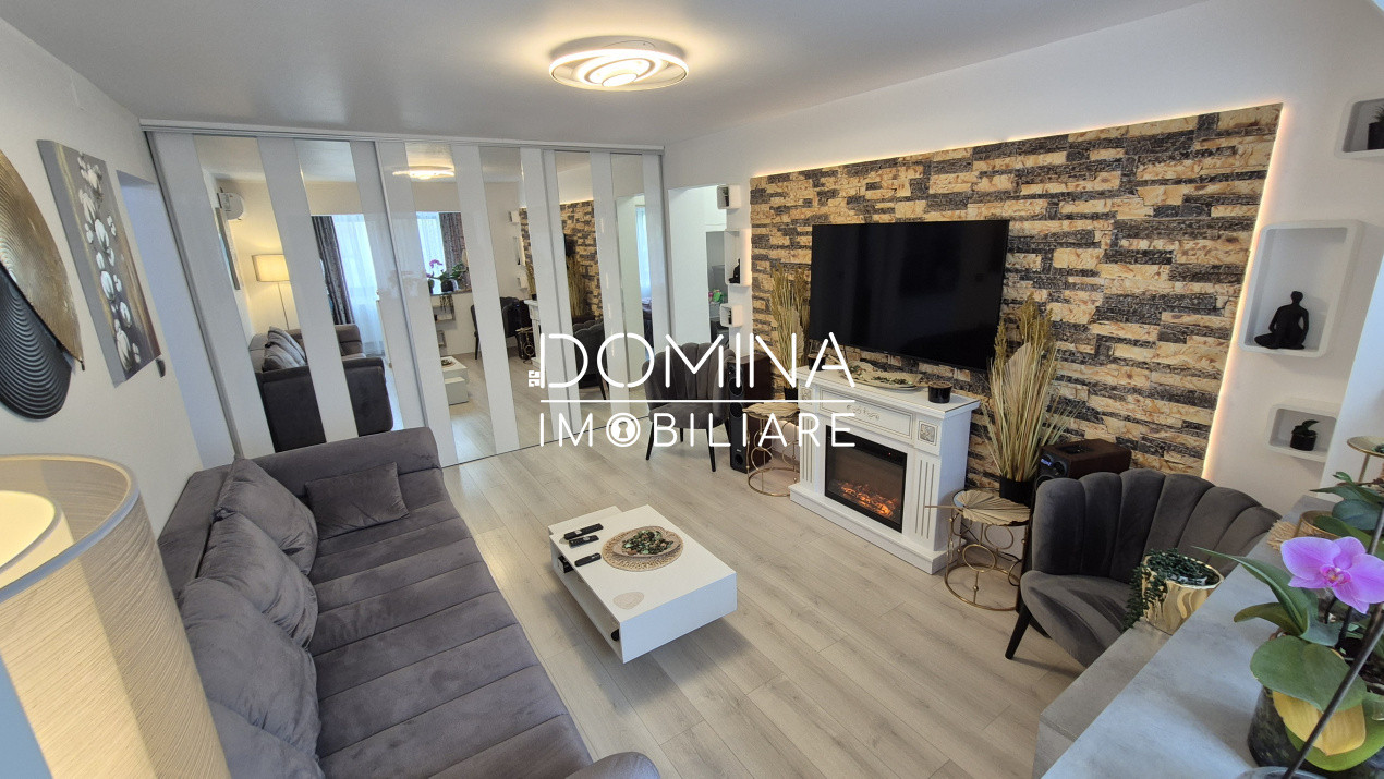 Vânzare apartament 3 camere, etaj 1, renovat, mobilat, utilat – Rovinari