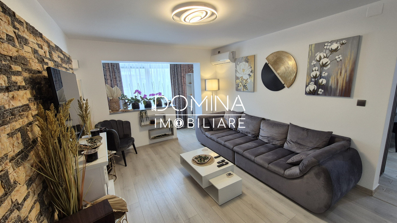 Vânzare apartament 3 camere, etaj 1, renovat, mobilat, utilat – Rovinari