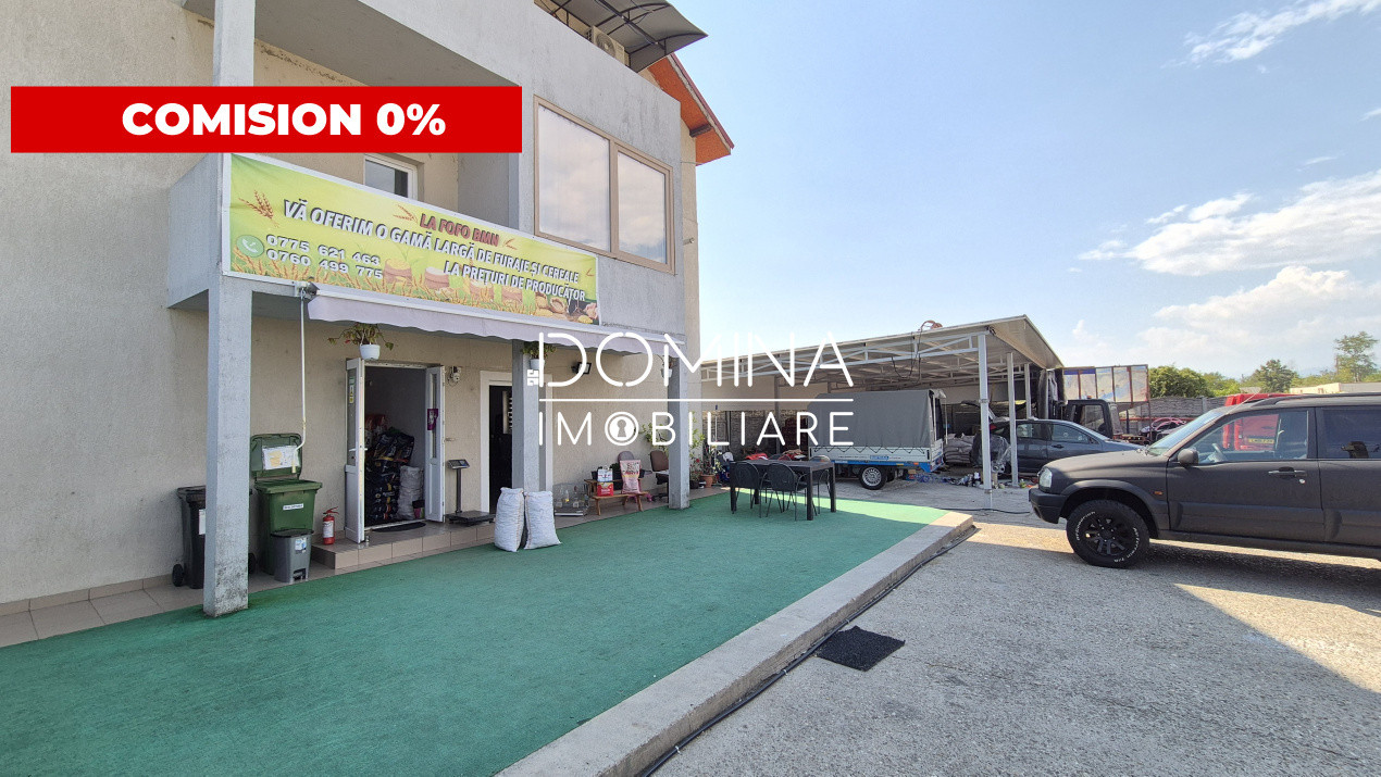 Închiriere spațiu comercial, în Tg. Jiu, la DN 66 / E79,  cartier Romanești