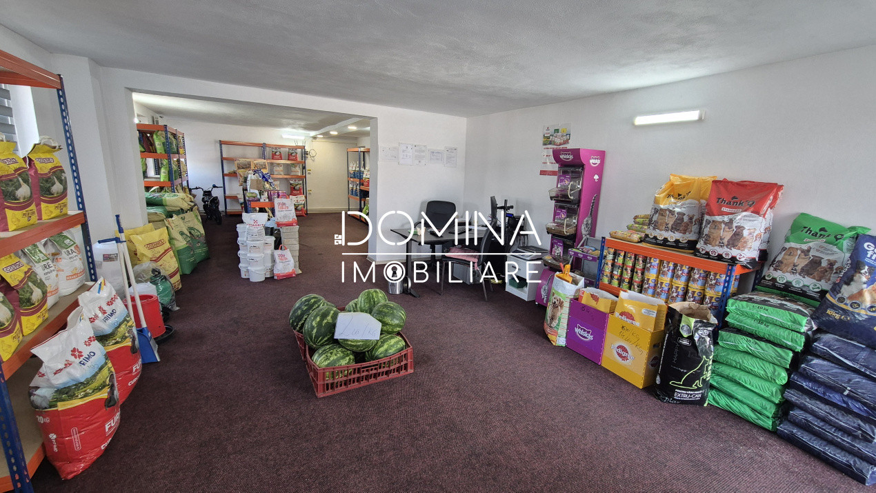 Închiriere spațiu comercial, în Tg. Jiu, la DN 66 / E79,  cartier Romanești