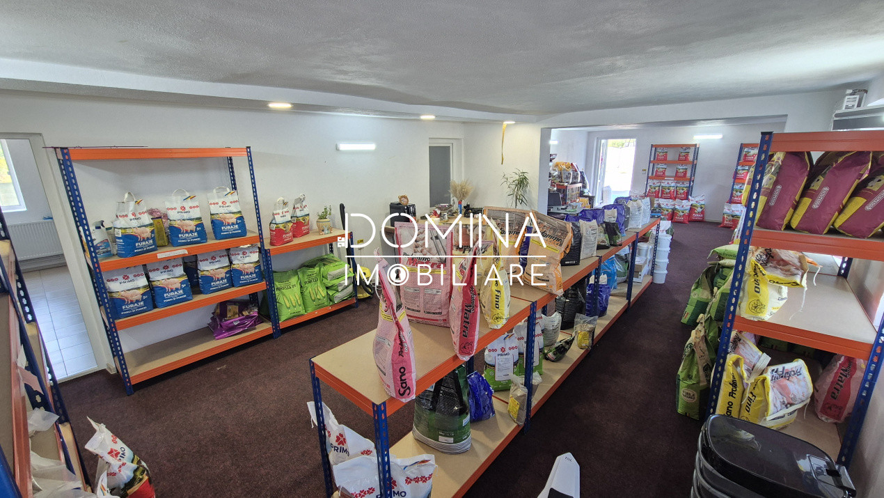 Închiriere spațiu comercial, în Tg. Jiu, la DN 66 / E79,  cartier Romanești