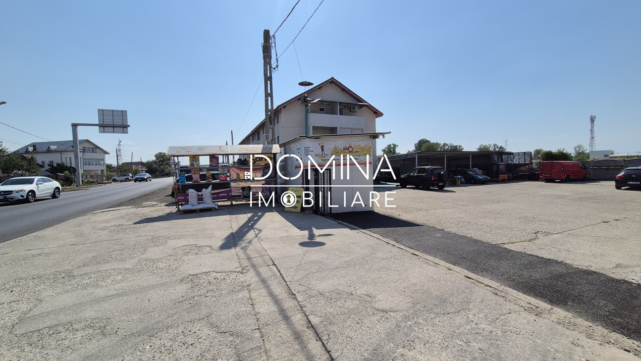 Închiriere spațiu comercial, în Tg. Jiu, la DN 66 / E79,  cartier Romanești