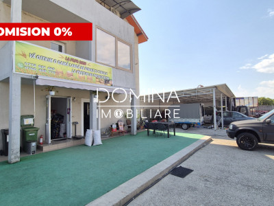 Închiriere spațiu comercial, în Tg. Jiu, la DN 66 / E79,  cartier Romanești