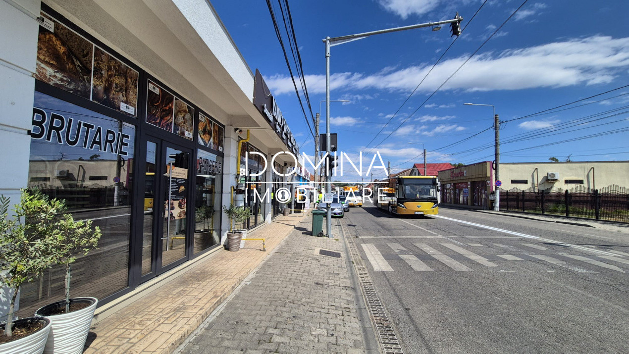 Închiriere spațiu comercial 126 mp,  vizibilitate stradală - Calea Severinului