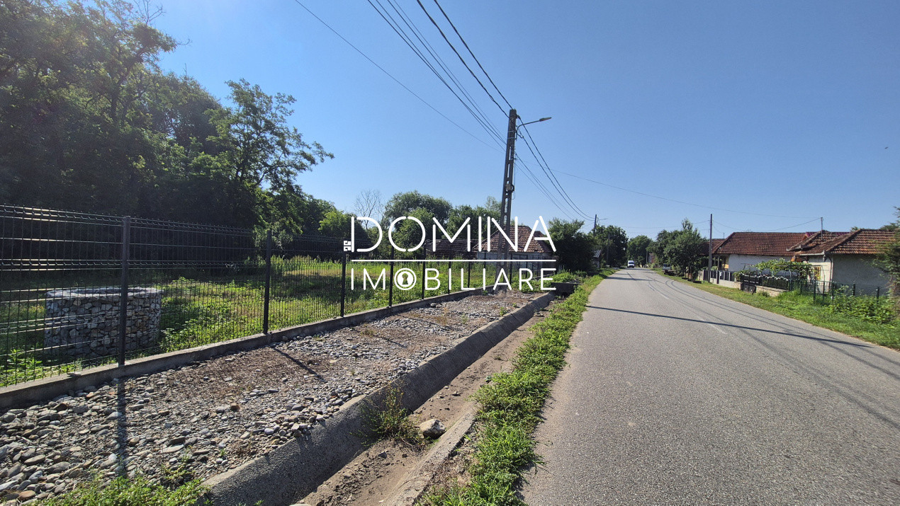 Vânzare teren 3.175 mp, front 66 m.l., comuna Peștișani - sat Brădiceni 