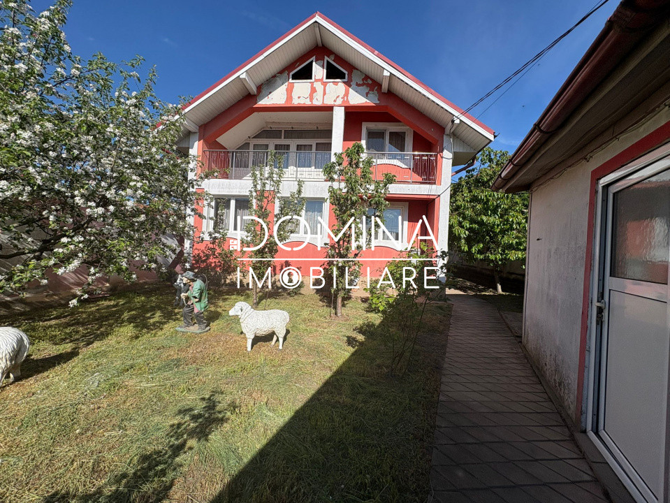 Vânzare casă spațioasă P+M, 903 mp teren - strada Săvinești - Târgu Jiu