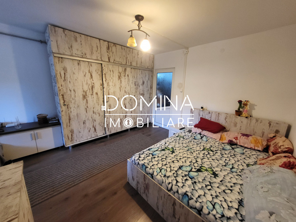 Garsonieră de vânzare, 26 mp, parter, mobilată și utilată – zona 9 Mai