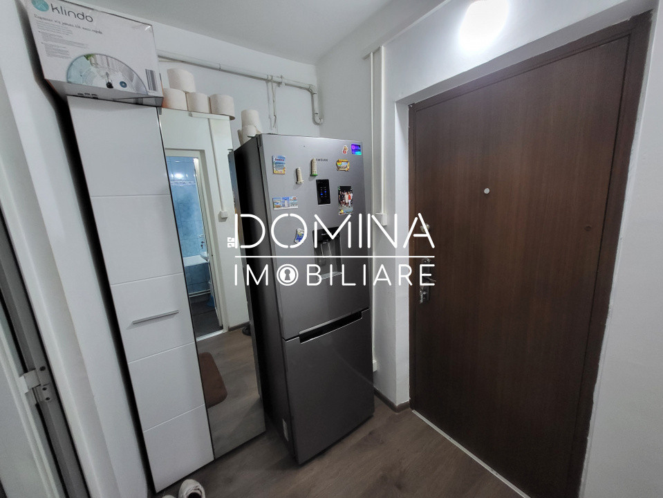 Garsonieră de vânzare, 26 mp, parter, mobilată și utilată – zona 9 Mai