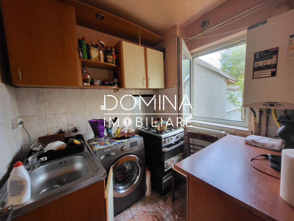 Garsonieră de vânzare, 26 mp, parter, mobilată și utilată – zona 9 Mai