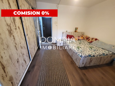 Garsonieră de vânzare, 26 mp, parter, mobilată și utilată – zona 9 Mai