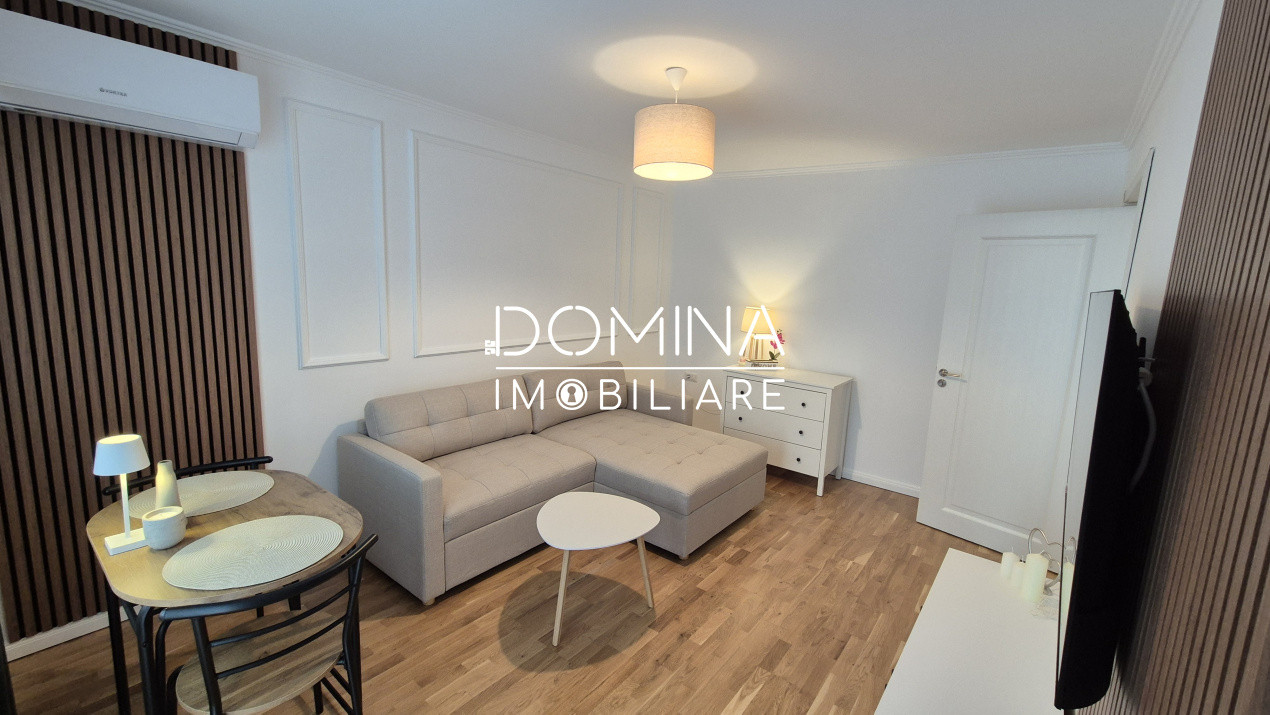 Închiriere garsonieră modernă, complet mobilată, etaj 1, ultracentral, Târgu Jiu