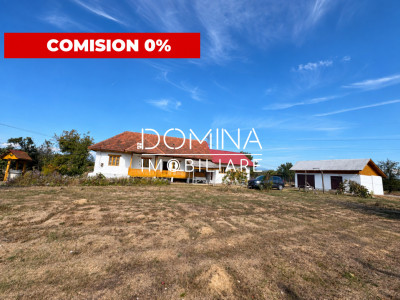 Vânzare casă cu teren generos în comuna Ciuperceni
