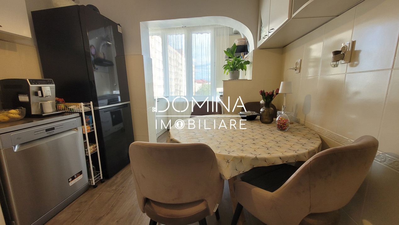 Vânzare apartament 3 camere, mobilat și utilat, Târgu Jiu, str. A.I. Cuza