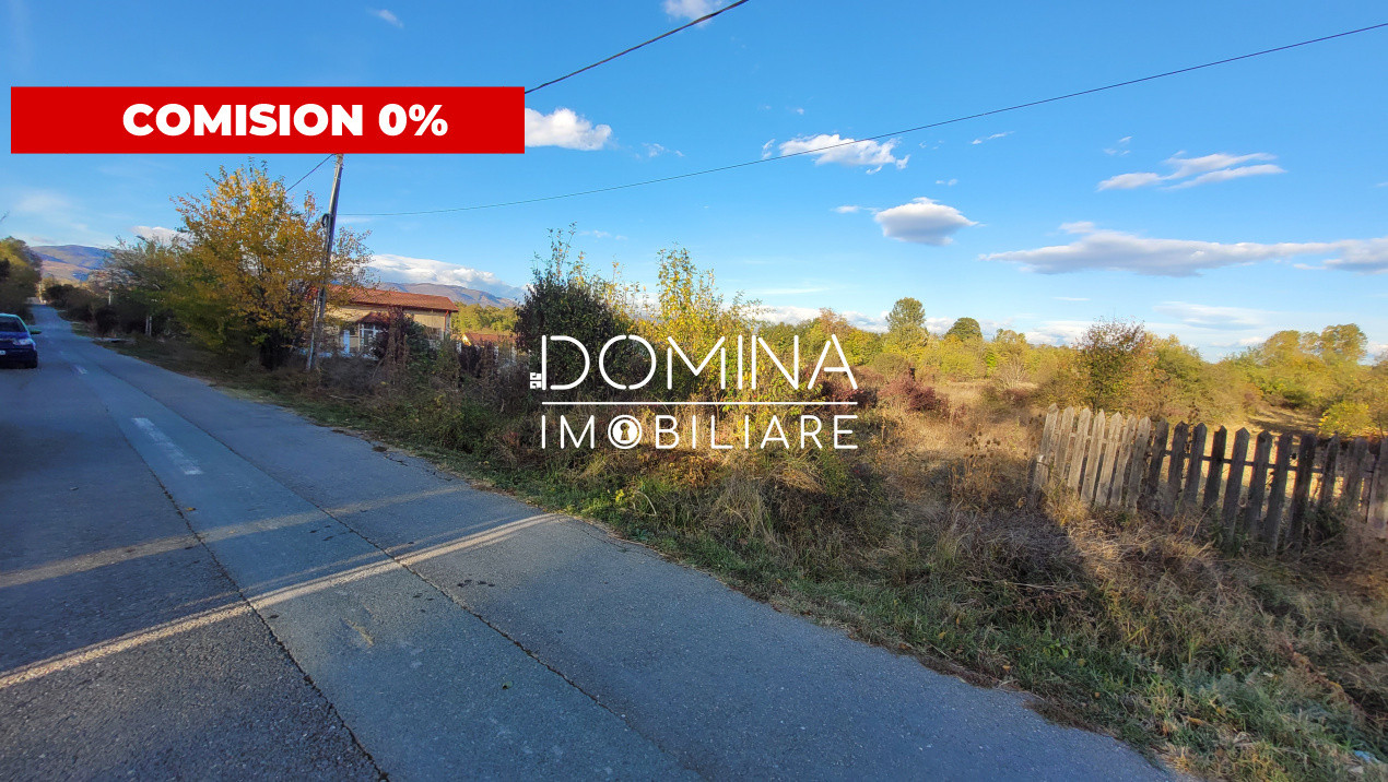Vânzare teren intravilan pe malul Șușiței, Ursați, strada Pajiștei
