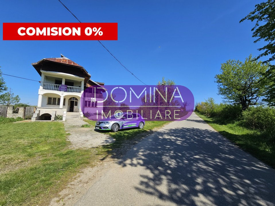 Vânzare casă și teren situate în  Drăguțești, sat Tîlvești - zonă liniștită