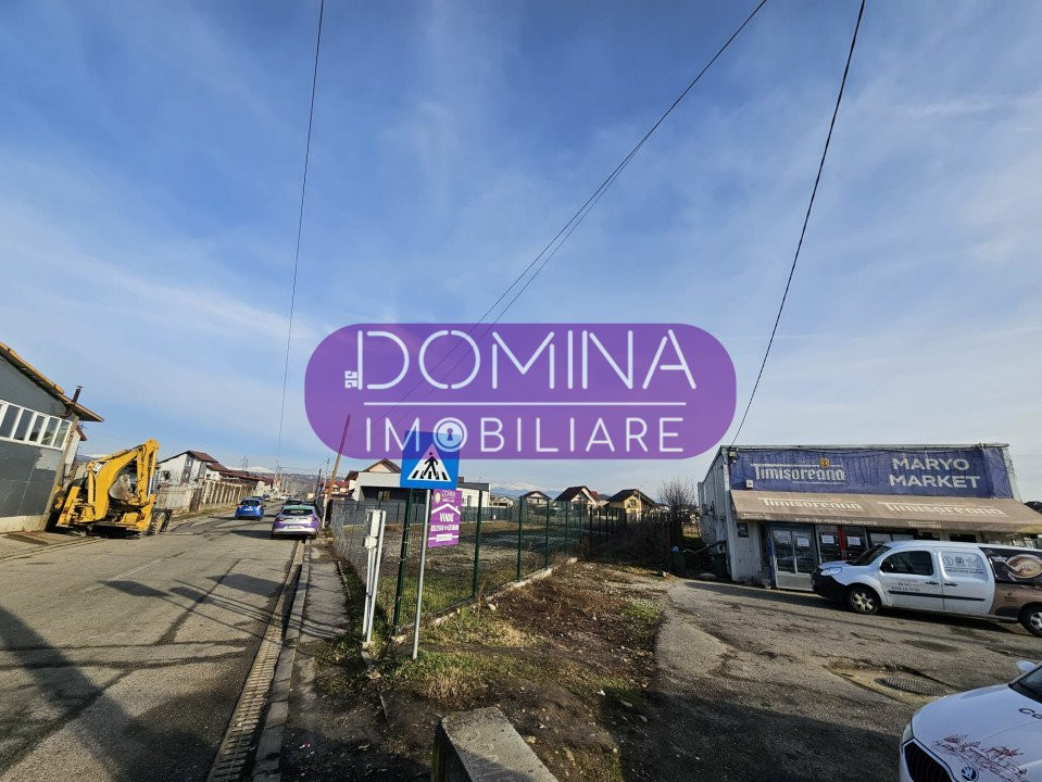 Vânzare teren intravilan 500 mp în Tg. Jiu, Calea Tismanei - vad comercial