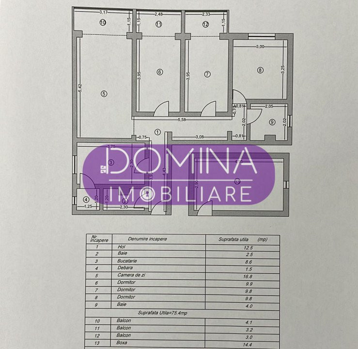 Vânzare apartament 4 camere decomandat, Bld. Ecaterina Teodoroiu