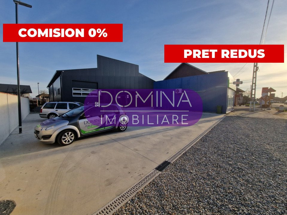 Închiriere  spatiu situată în Comuna Bălești - strada principala