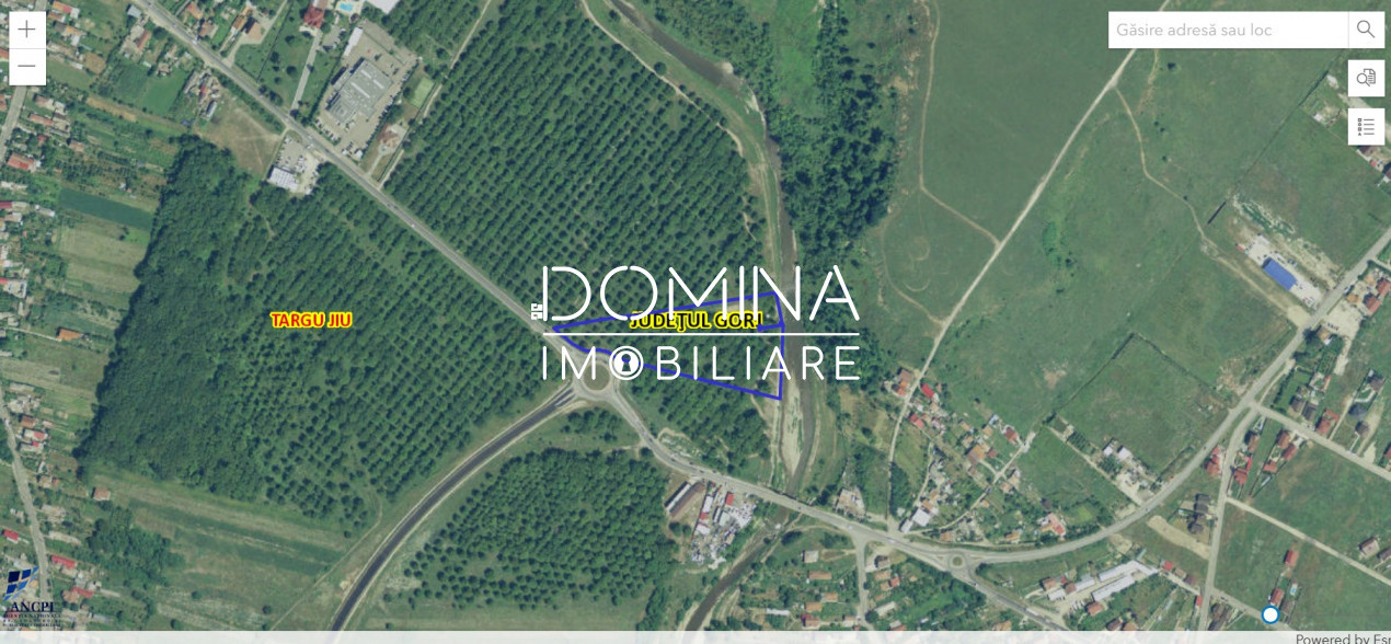 Vânzare teren situat în Târgu Jiu, Calea Tismanei - la DN 67 D